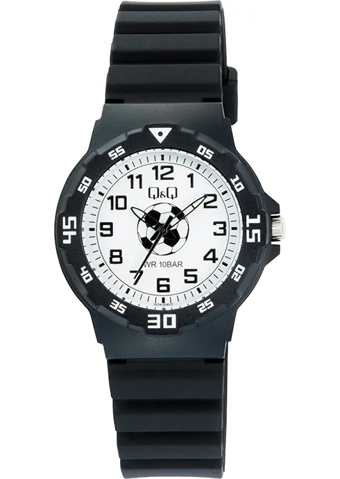 クラシック qq Q&Q Superior Vintage Style Analog Watch with Green Dial